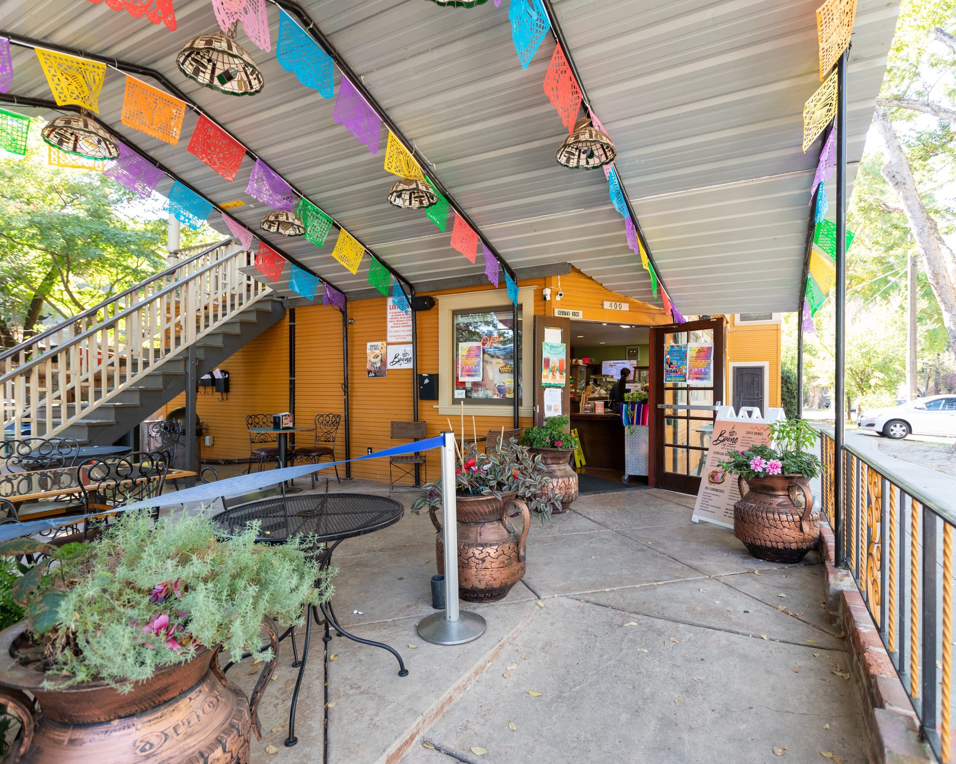 Inside, outside, and always open